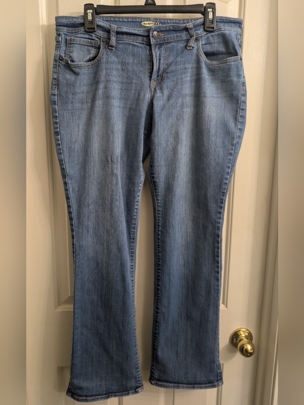 Old Navy Diva 12 Regular Women's Light Blue Flare Jeans